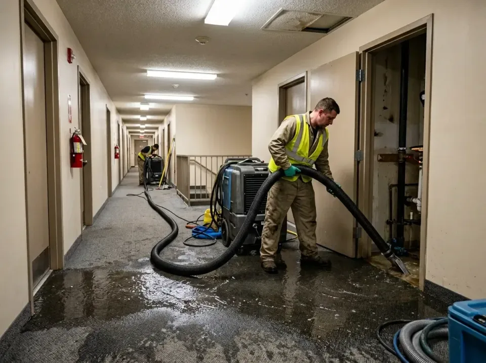 multi-unit-apartment-hallway-f-005 — frequently asked questions, Emergency Burst Pipe Water Extraction & Removal in Poydras,…
